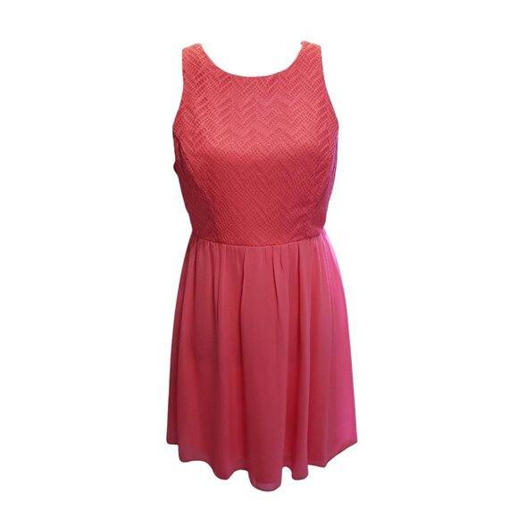 NWT Speechless Juniors Coral Sleeveless Dress 9 - Picture 1 of 7